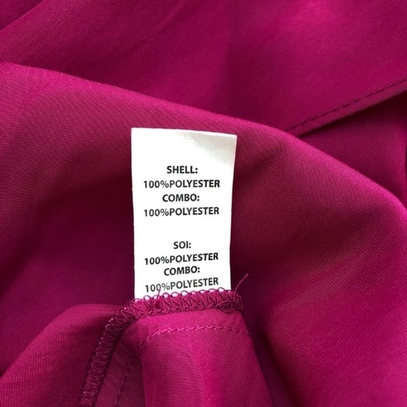 Ramy Brook Jessica Solid Off-The-Shoulder‎ Dress size M hot pink fuchsia party - Picture 4 of 11